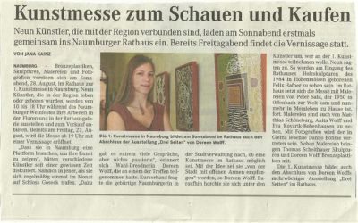 2010 Einladung zur ersten Naumburger Kunstmesse
