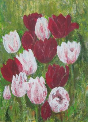 "Der Frühling naht"
Acryl 40 x 30 cm
